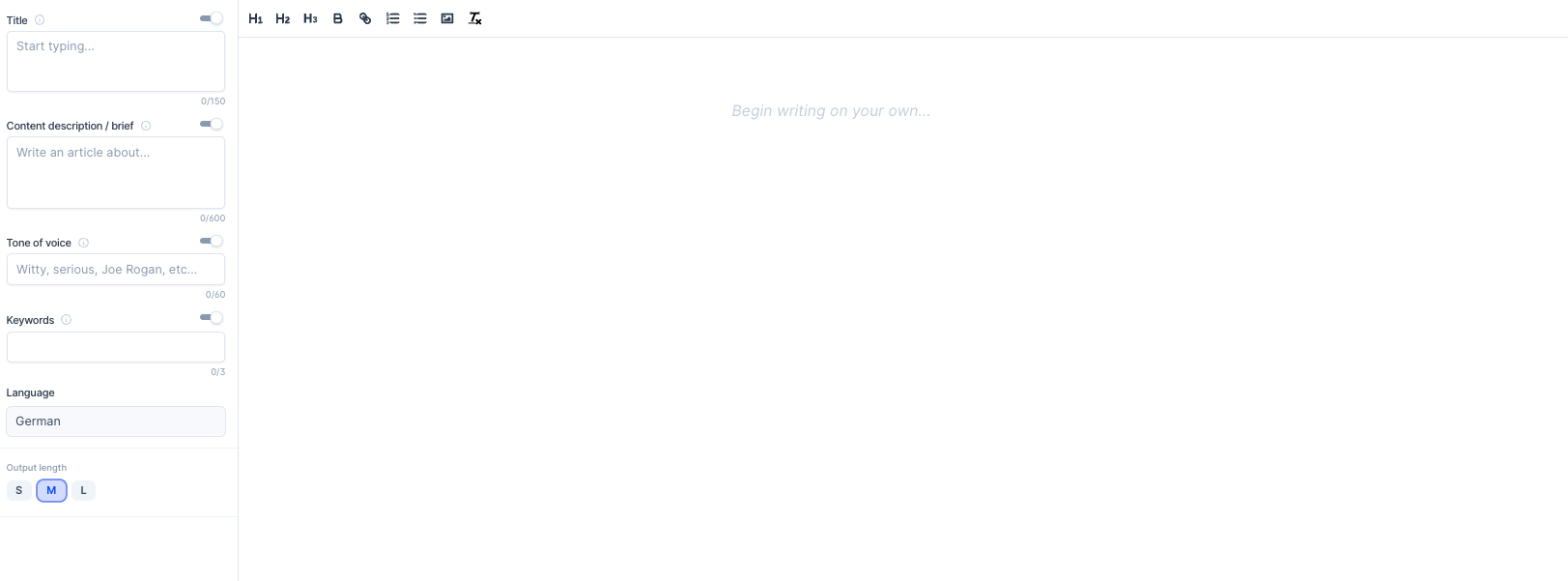 jasper text editor