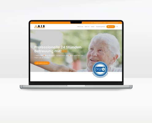 Webentwicklung für AIS