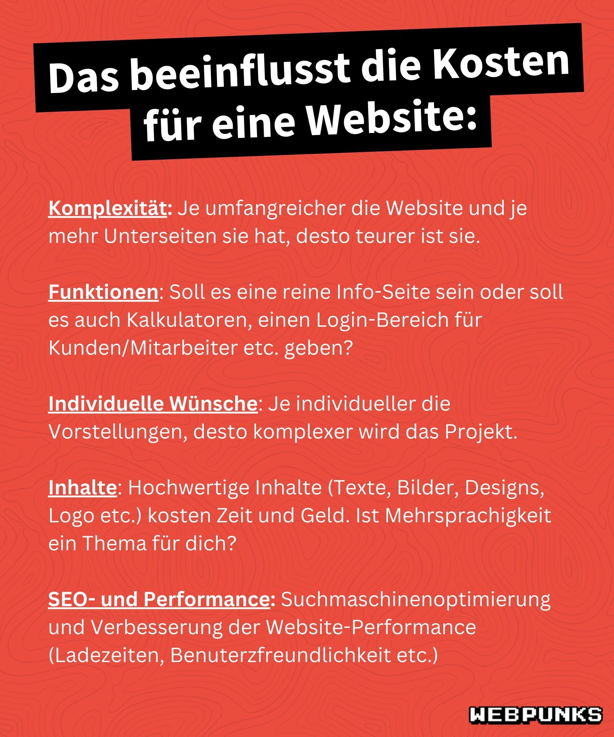 Was kostet eine Website eigentlich