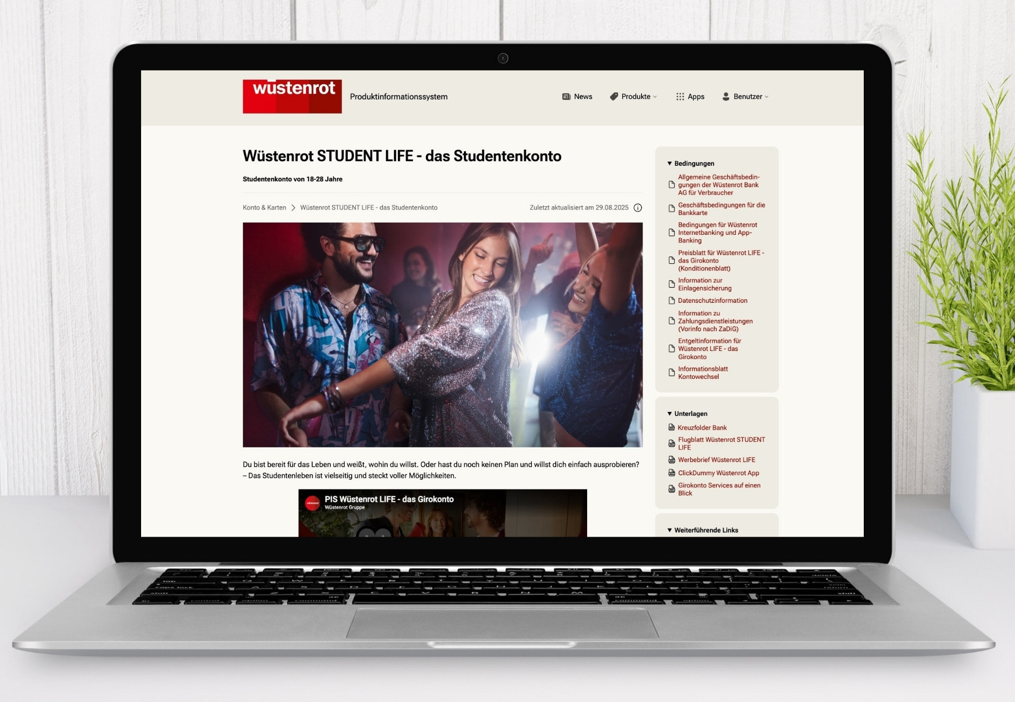 Wüstenrot App Entwicklung, Webpunks