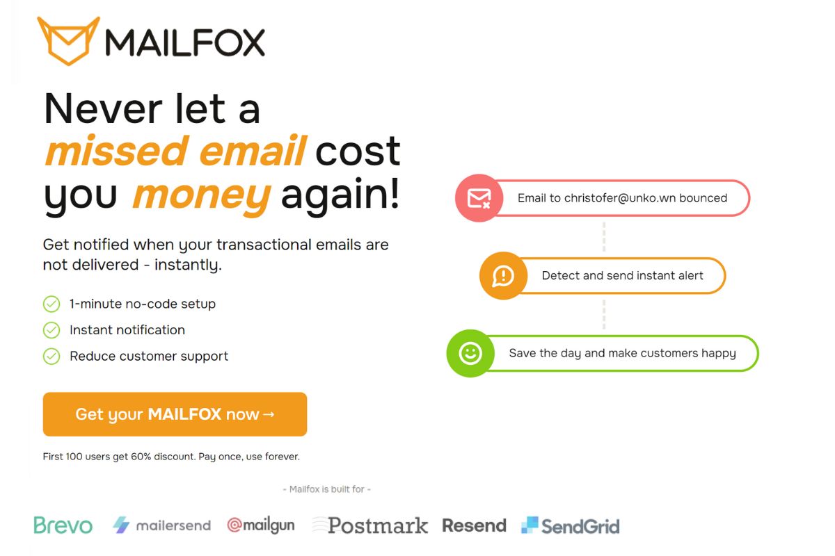 Mailfox E-Mail-Zustellung
