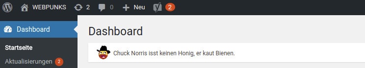 Wordpress Plugin aktivieren